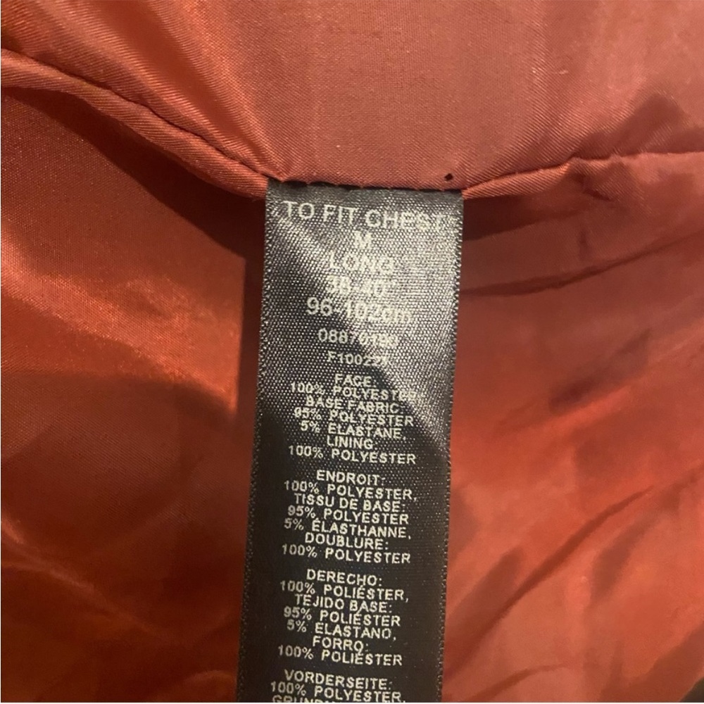 ASOS Rust Red Suede Biker Jacket - Picture 10 of 10